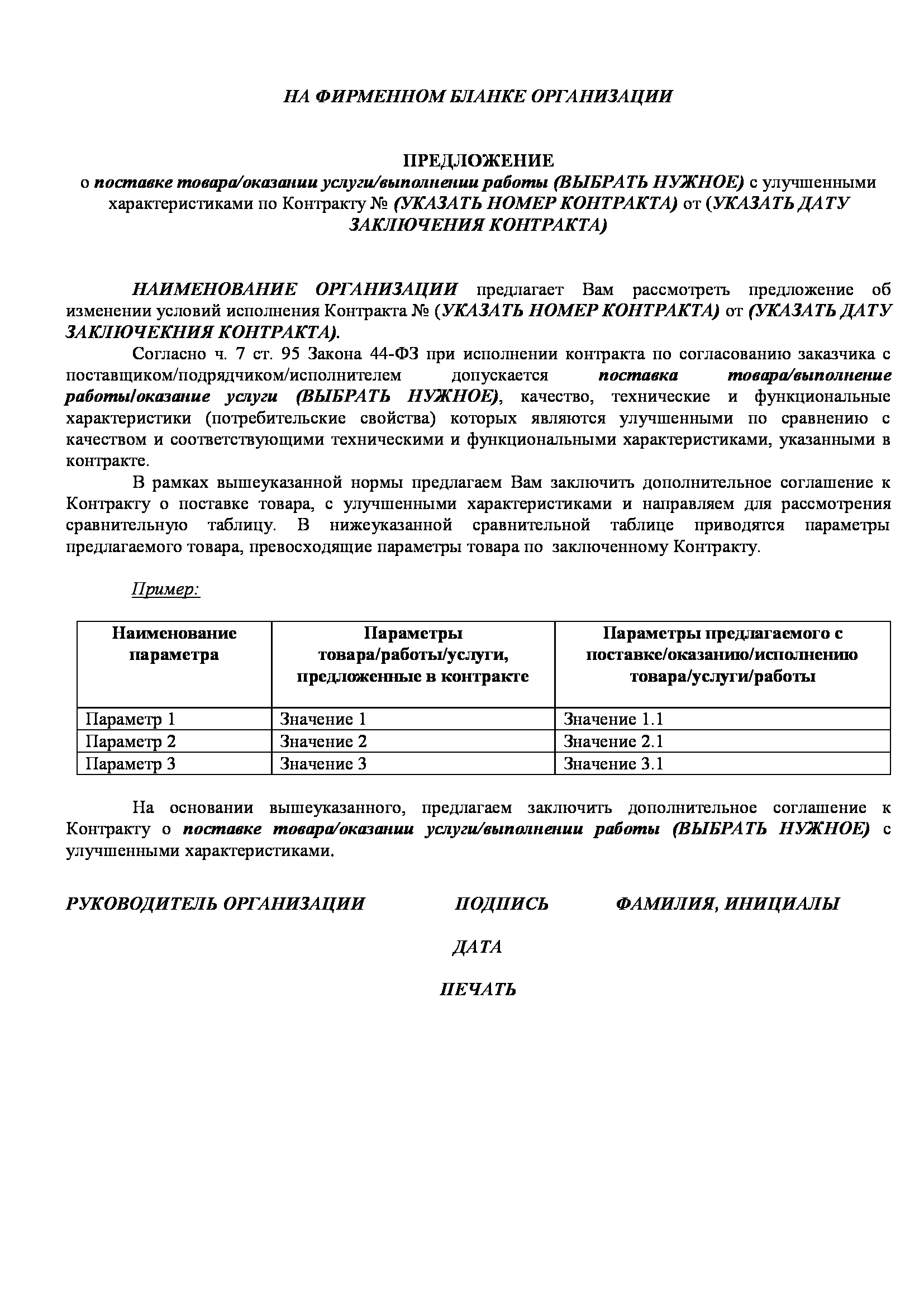 Контракт на авторский надзор по 44 фз образец